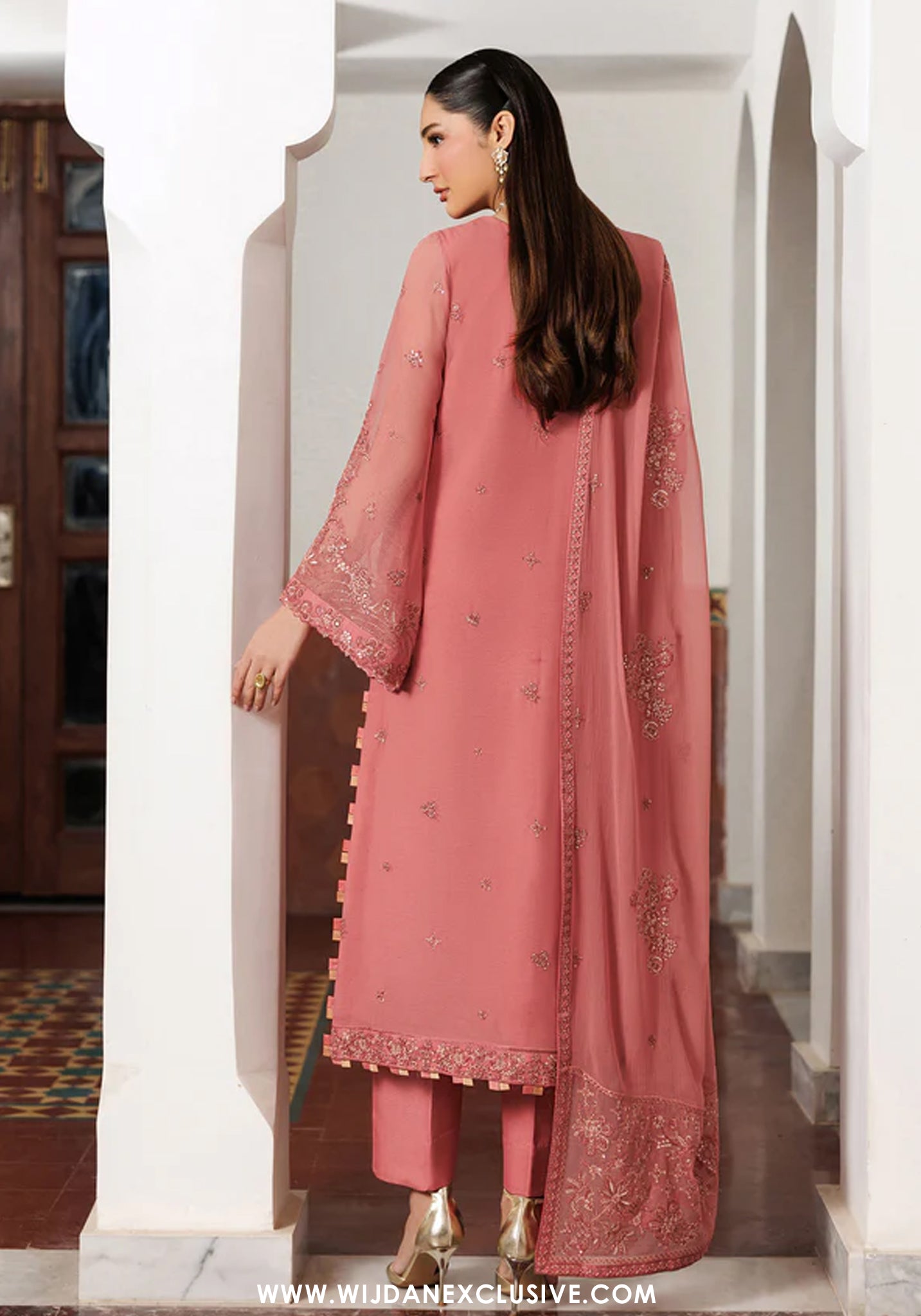 Nourah by Zarif | Unstitched Embroidered Formal Collection - 2026 (ANGORA)