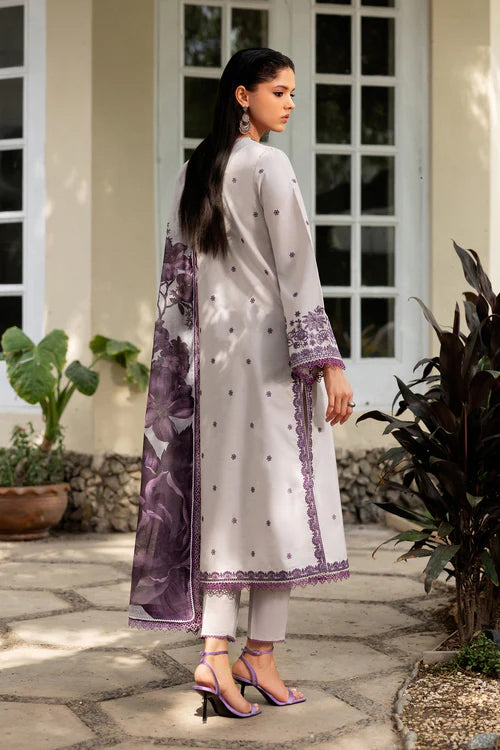Zarif Unstitched  Embroidered Summer Lawn  Collection - 2026 (GIANNA)