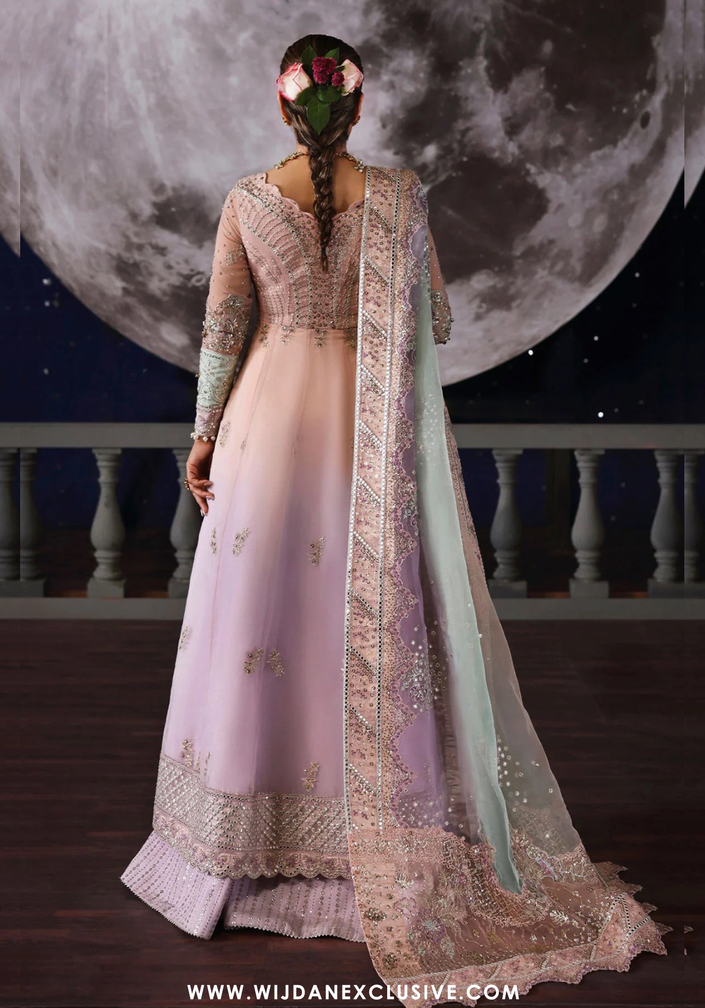 Nureh Jhoomro Unstitched Luxury Formals Collection - 2025 NL-81 Daria