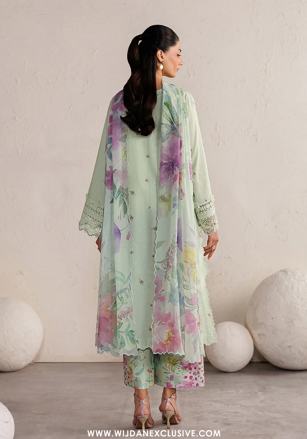Iznik Unstitched Embroidered Festive Lawn Collection - 2026 (IBE-06)