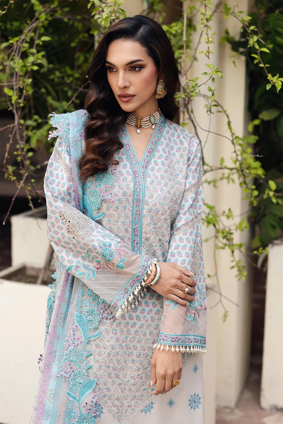 Sunshine by Charizma | Unstitched Embroidered Lawn Vol-02 Collection - 2026 (CSN6-15)