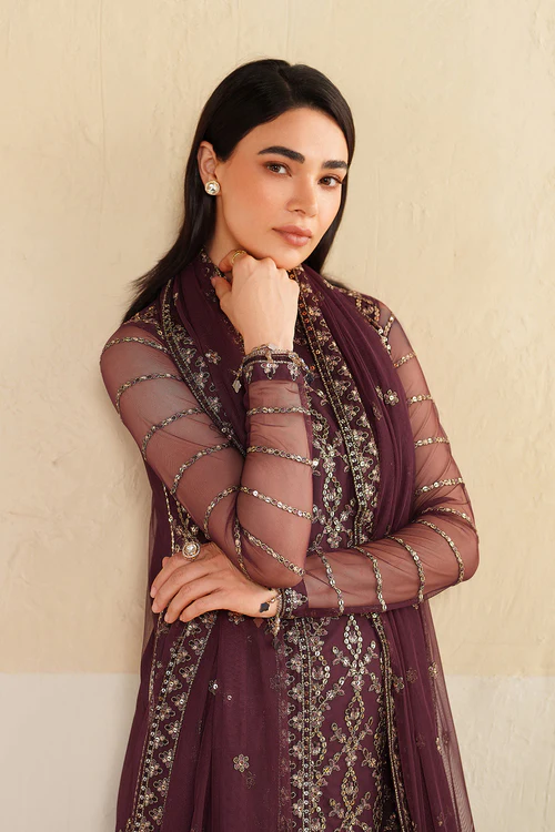 Roohi by Zarif | Unstitched Formal Edit - 2025 ZRF-RFE-01 SANEH