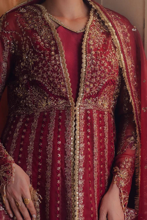 Jahan Ara by Zarposh | Unstitched Luxury Embroidered Formal Collection - 2026 (MEHRUNISA)