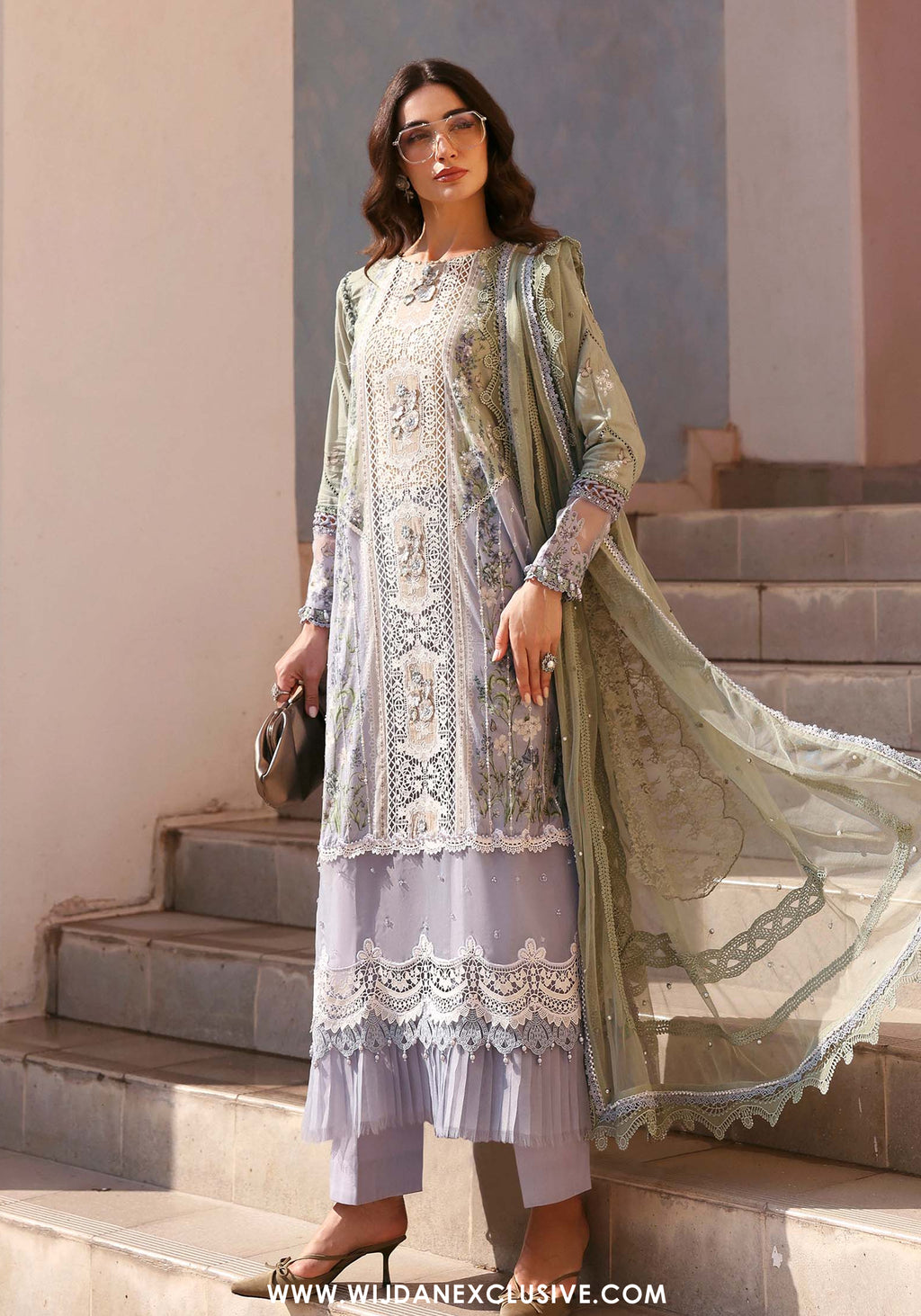 Luxury Unstitched Lawn Eid Edit’26 by Maria.B (D-6B)