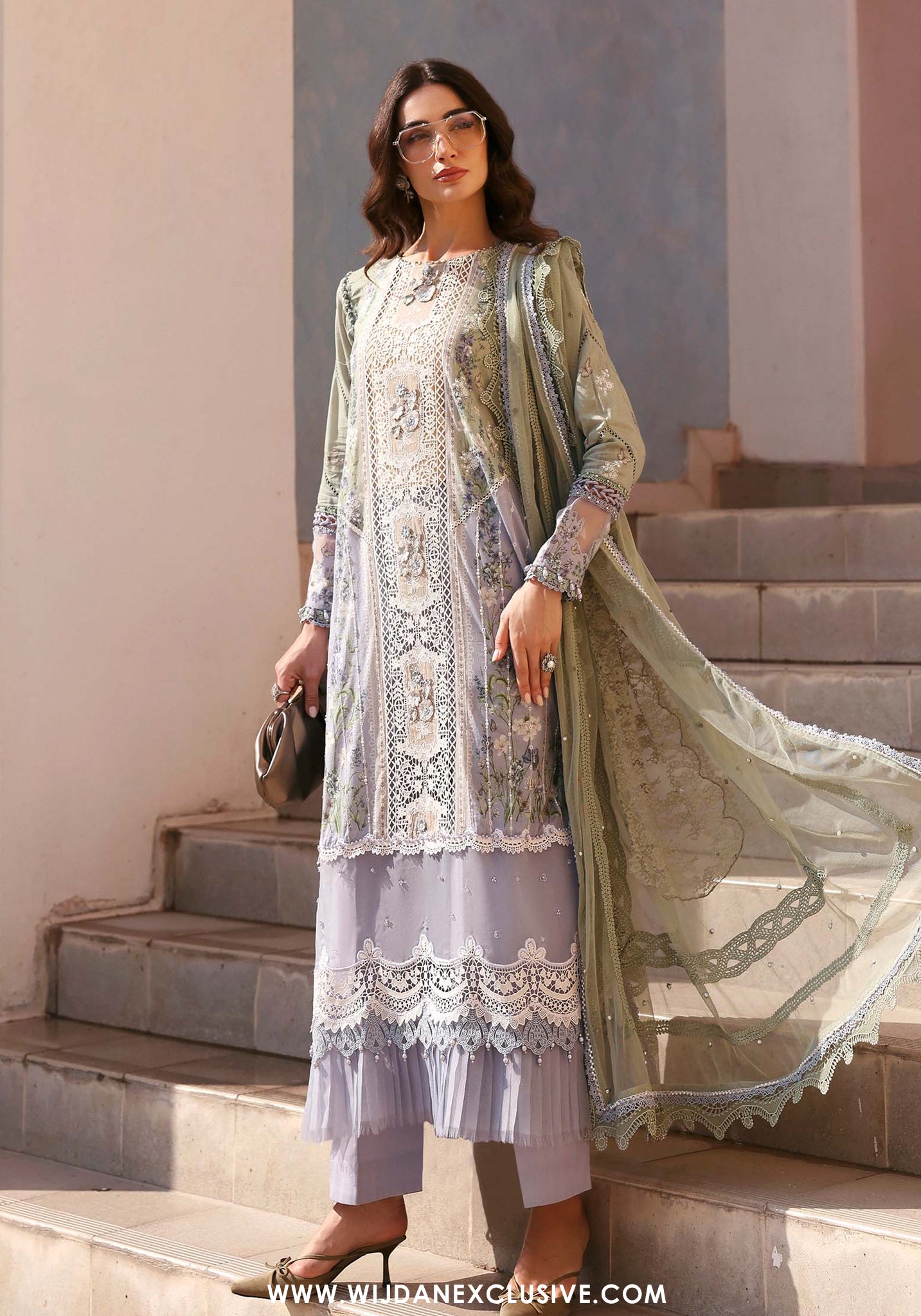 Luxury Unstitched Lawn Eid Edit’26 by Maria.B (D-6B)