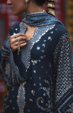 Mubarak by Casual Lite | Stitched Embroidered Viscose Silk Collection - 2026 (NEELOFAR)