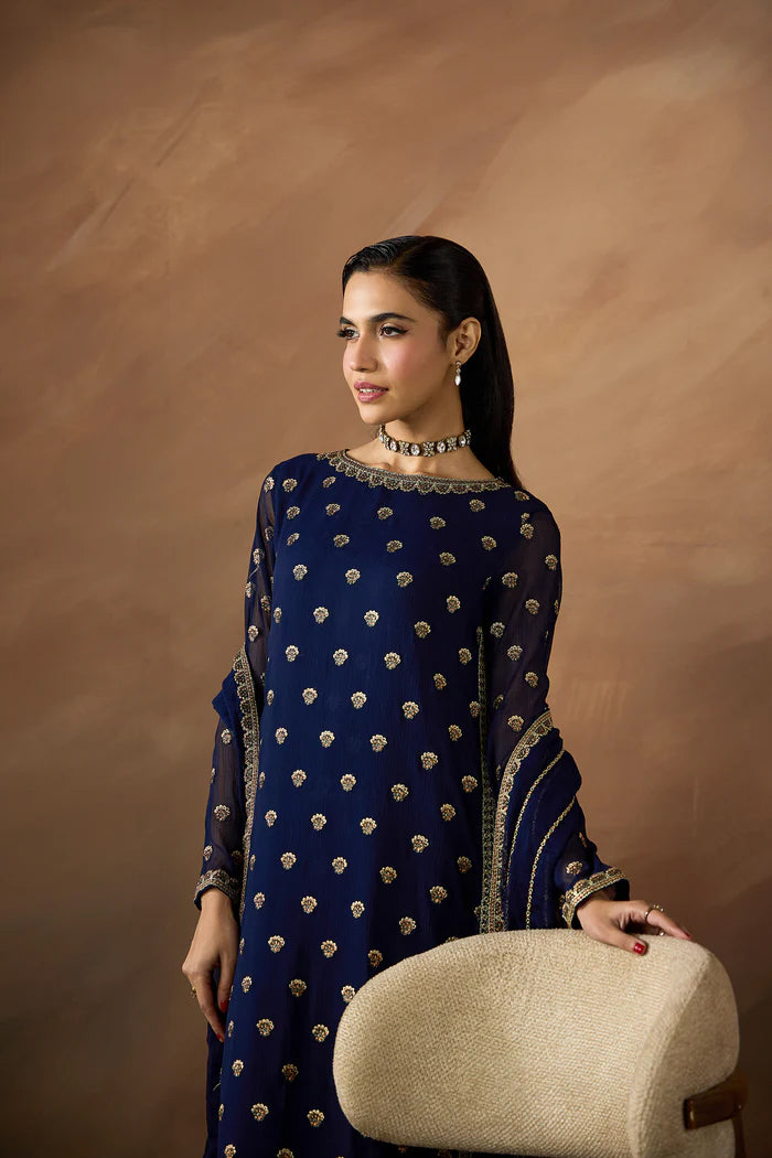 Zarif Stitched Eid Chiffon Collection - 2026 (ZRF-EMC 26)