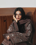 Jugnu by Hussain Rehar | Unstitched Karandi Embroidered Collection - 2026 (JABAH)