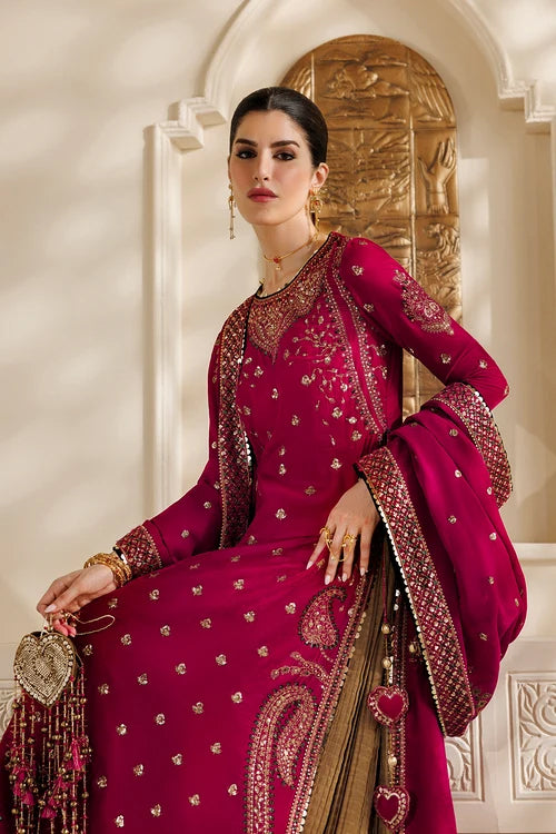 Chandni by Jazmin | Unstitched Embroidered Velvet Formal Collection - 2026 (D-06)