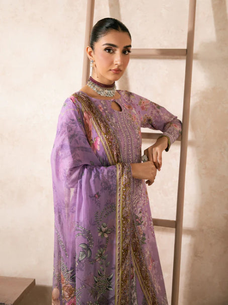 Syra by Gulaal | Unstitched Printed & Embroidered Lawn Collection - 2026 (NERINE)