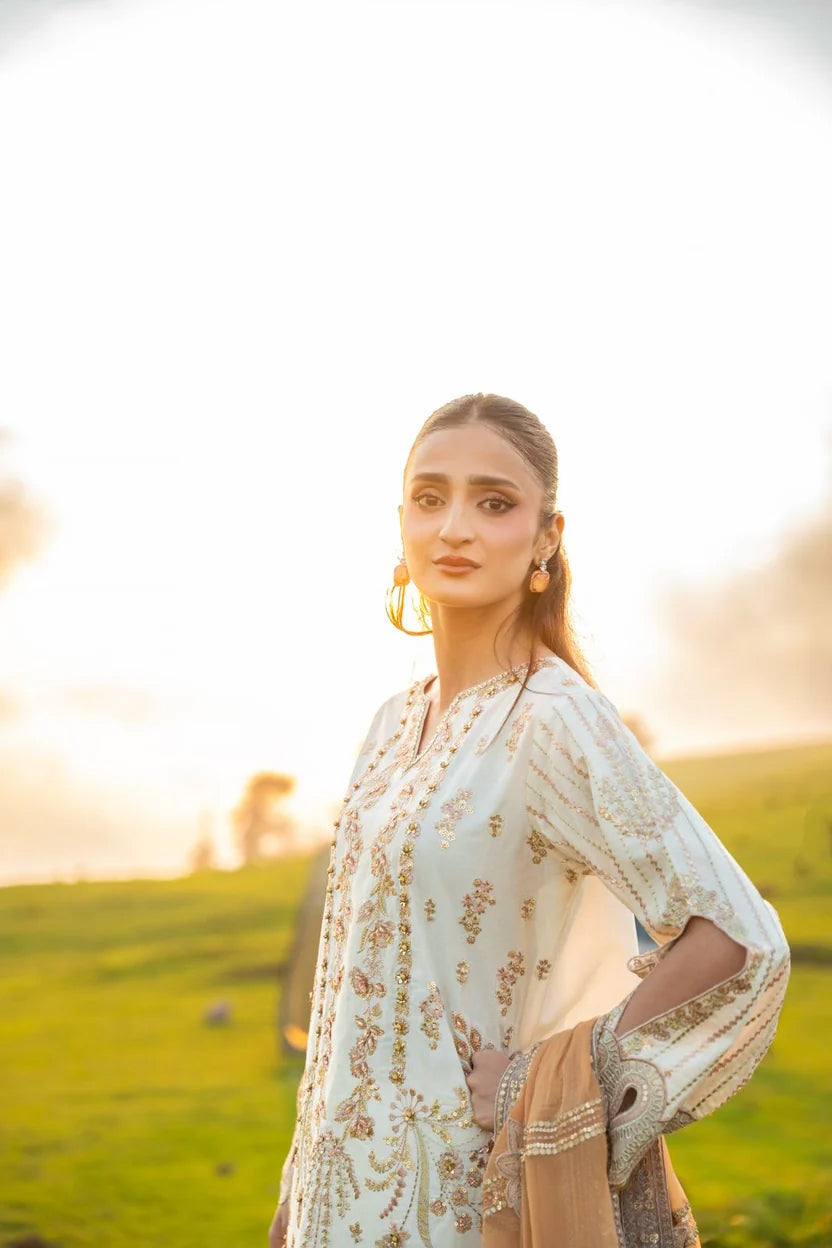 Dastaan by Zebtan | Unstitched Embroidered Formal Collection - 2026 (D-03)