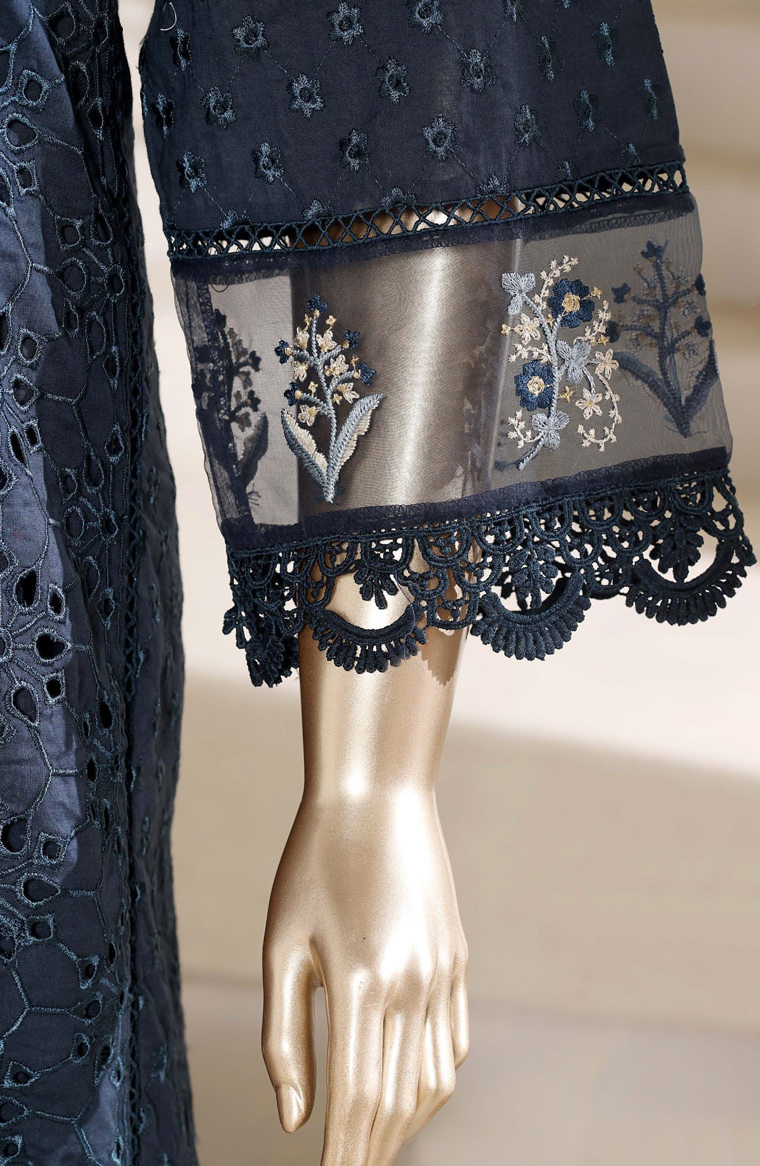 Sadabahar Stitched 3PC Chikankari Edit Luxury Vol-I Collection - 2026 (D-06)