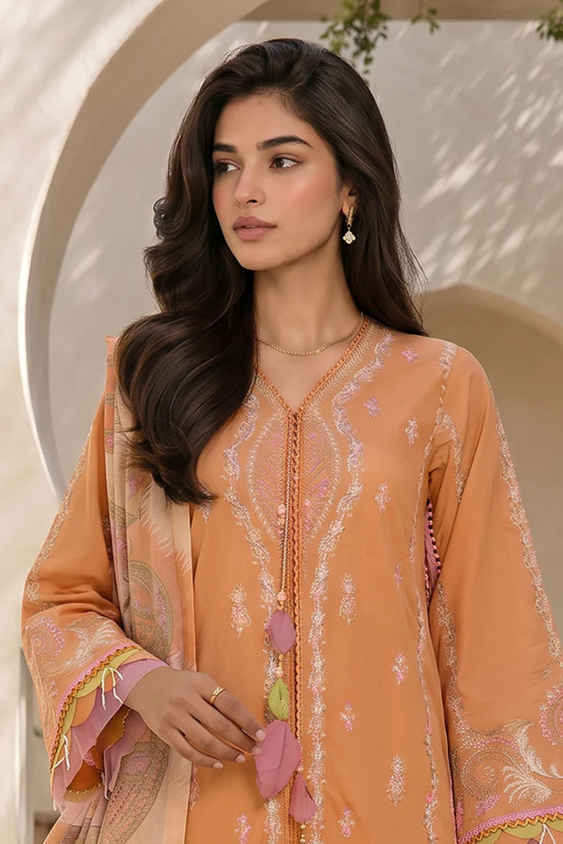 Zellbury Unstitched Signature Jacquard Embroidered Collection - 2026 (WUS-0793)