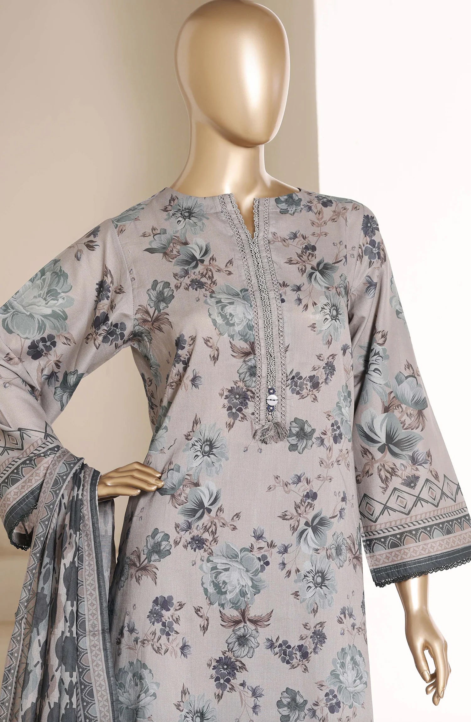 Sadabahar Stitched Printed Lawn Vol-05 Collection - 2026 (D-06)