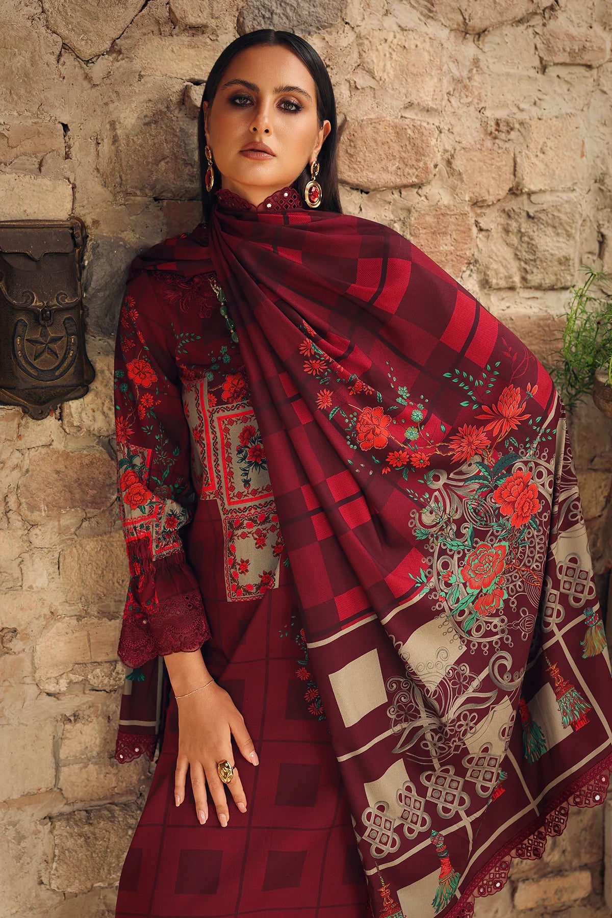 Combination by Charizma | Unstitched Embroidered Linen Collection - 2026 (CCW7-06)