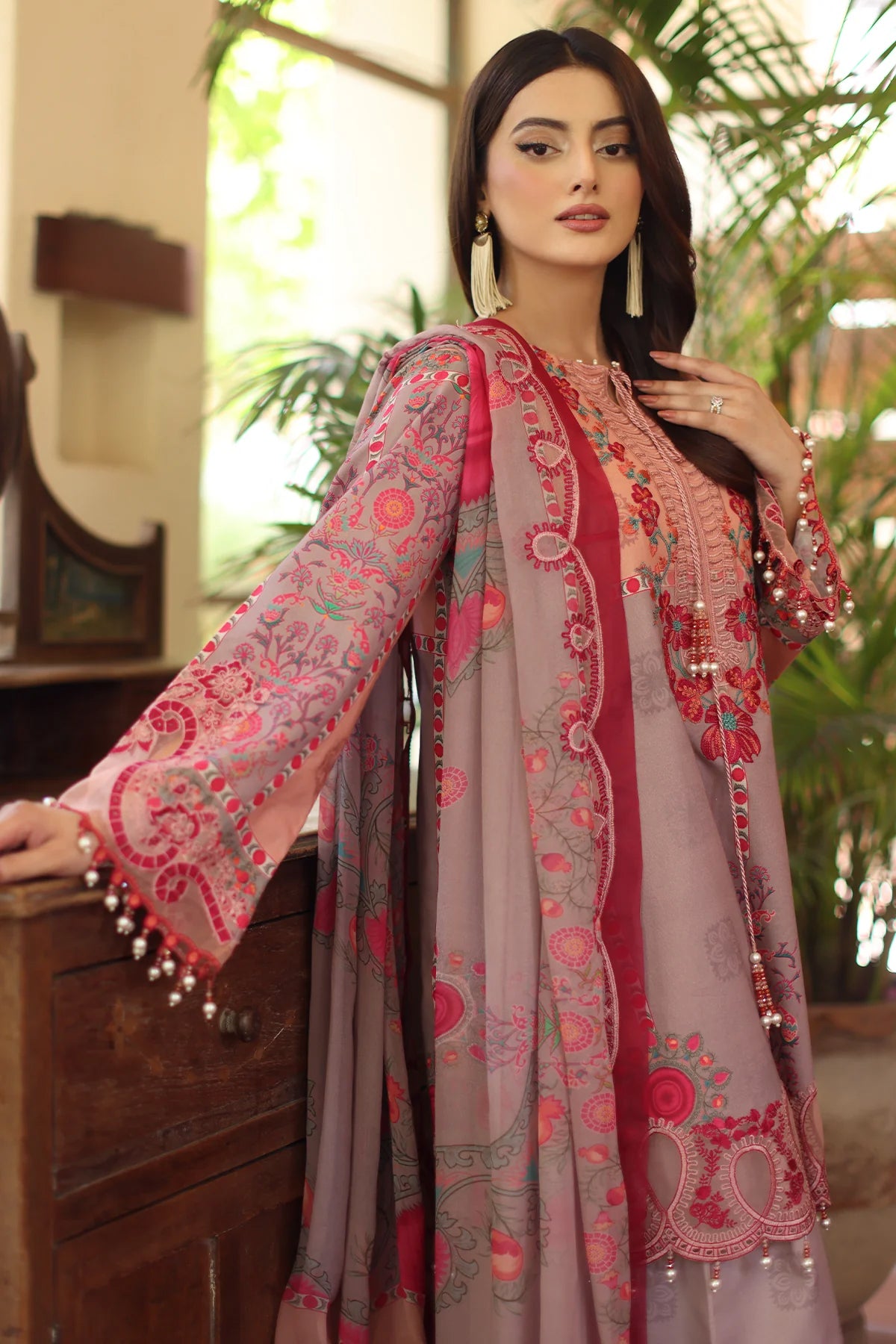 Infinity by Charizma | Unstitched Embroidered Lawn Collection - 2026 (IN6-07)