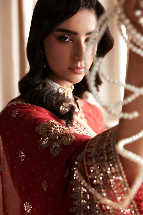 Siraya by Zarif | Unstitched Printed & Embroidered Formal Collection - 2026 (MAHEEN)