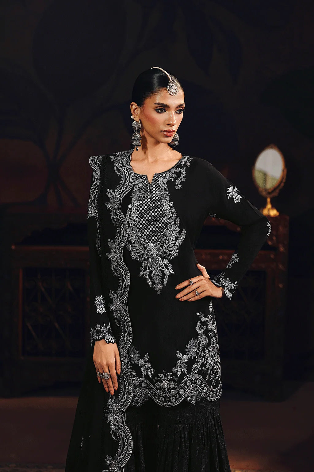 Suroor by Ramsha | Unstitched Embroidered Festive Formal Coll'26 (SR-106)