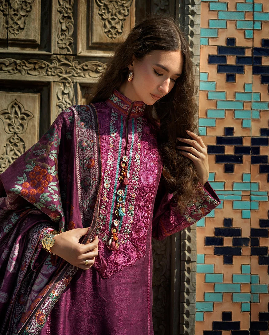 Broadway by Mushq | Unstitched Embroidered Viscose Collection'26 (Mosaik Reverie)