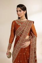 Meraki by Zarif | Unstitched Embroidered Chiffon Formal Collection - 2026 (SAWAN)