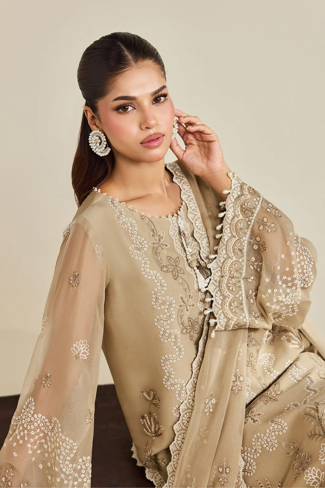 Dhaagay by Alizeh | Unstitched Embroidered Chiffon Formal Vol-05 Collection'26 (AZEEN)