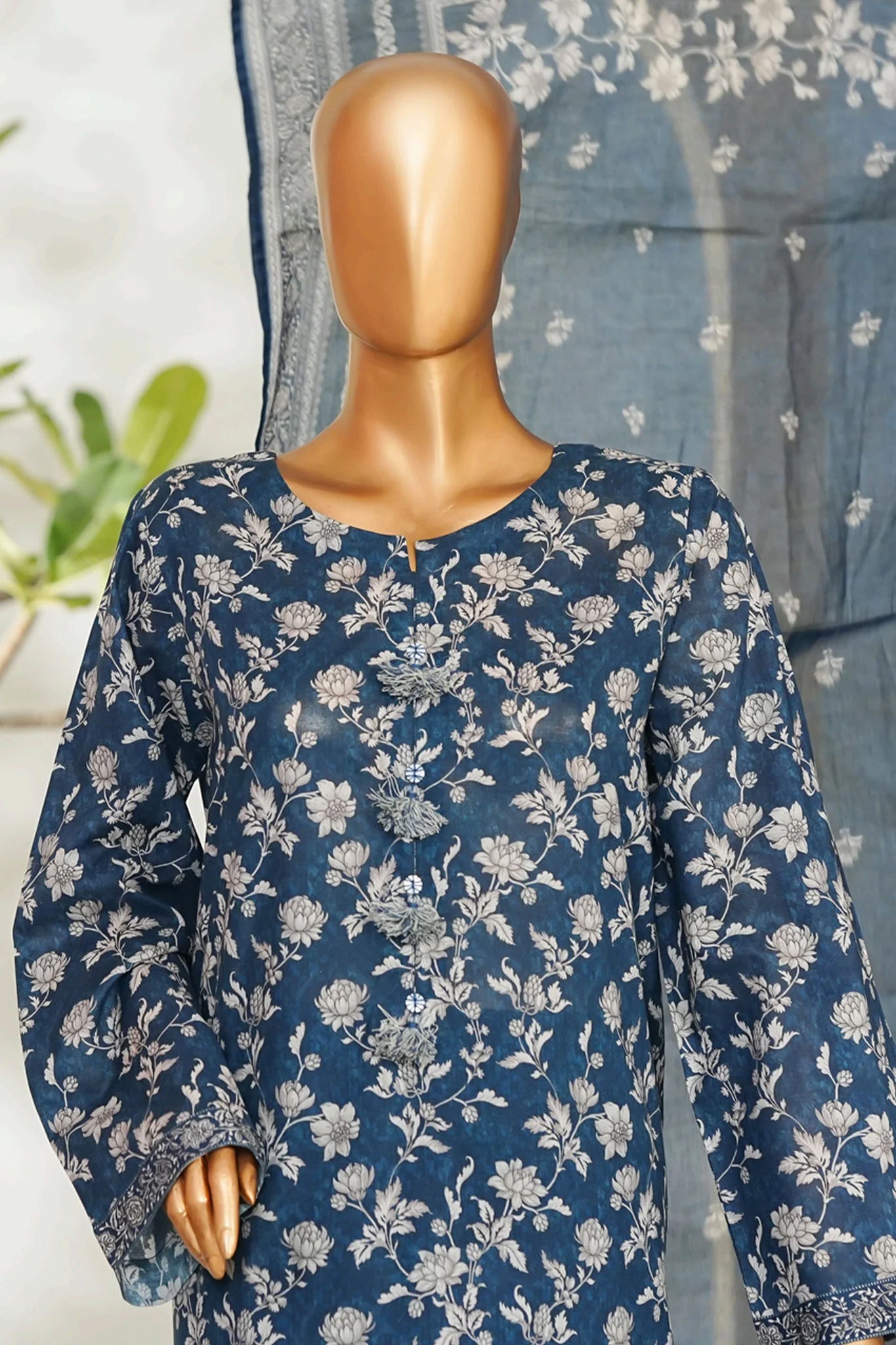 Bin Saeed Stitched Exclusive Printed Lawn Vol-IV Collection - 2026 (D-06)