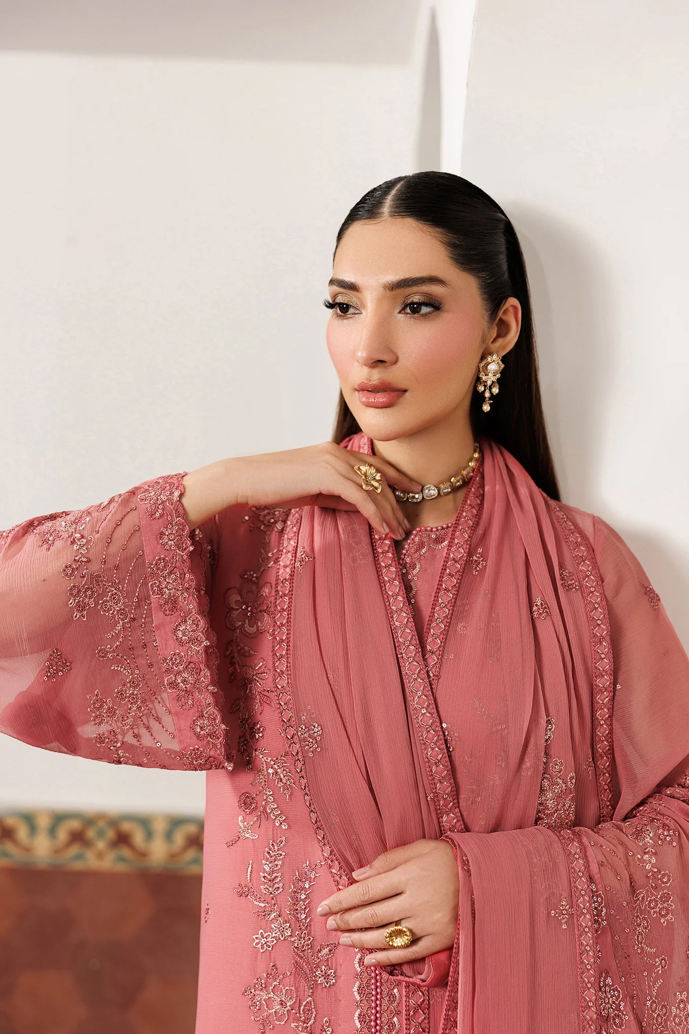 Nourah by Zarif | Unstitched Embroidered Formal Collection - 2026 (ANGORA)