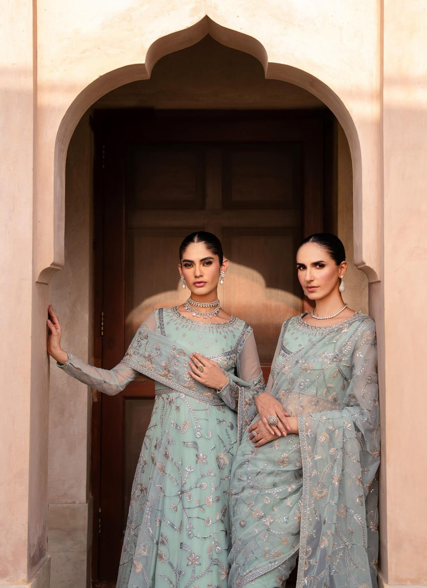 Sahiba Embroidered Net Formals - 2025 by Zarif SBA-06 INEESA