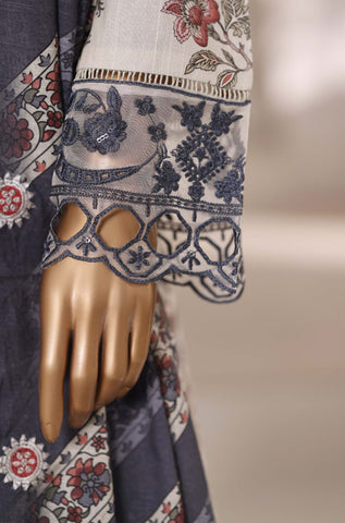 Sadabahar Signature Stitched Embroidered Khaddar Collection - 2025 (WHITE)