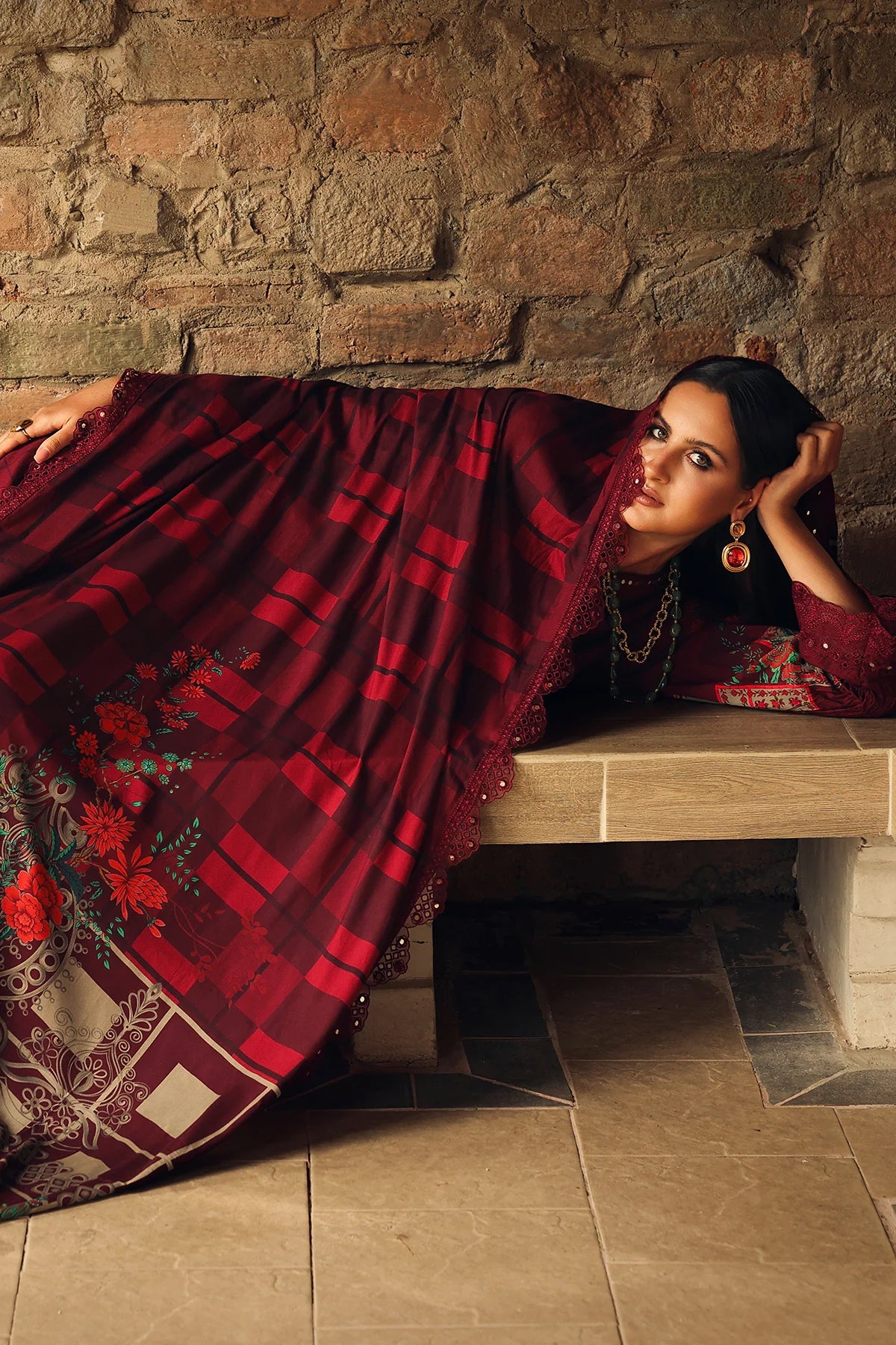 Combination by Charizma | Unstitched Embroidered Linen Collection - 2026 (CCW7-06)