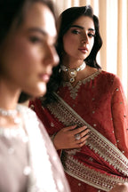 Siraya by Zarif | Unstitched Printed & Embroidered Formal Collection - 2026 (MAHEEN)