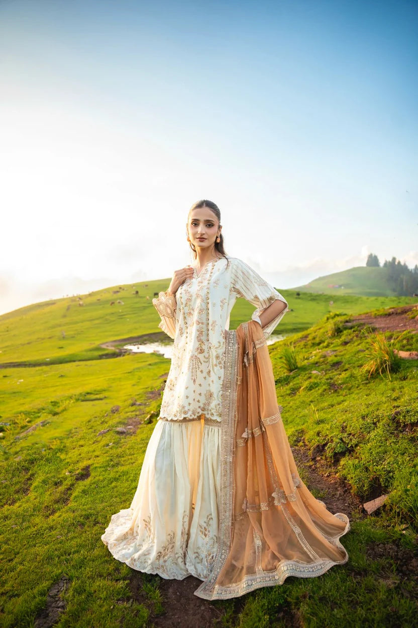 Dastaan by Zebtan | Unstitched Embroidered Formal Collection - 2026 (D-03)