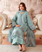 Aangan by Ramsha | Unstitched Rawsilk Vol-II Formal Collection - 2025 AA-204
