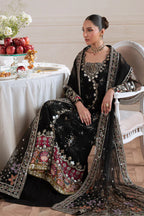 Amaya by Nureh  | Unstitched Embroidered Luxury Formal Chiffon Collection - 2026 (AM-42)
