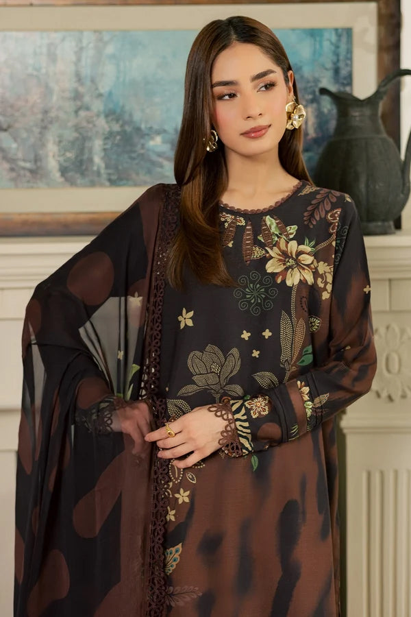 Signature by Nureh | Unstitched Printed Slub Viscose Collection - 2026 (SP-214)