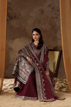 Shehnai by Ramsha | Unstitched Luxury Formal Raw Silk Collection'26 (SS-206)