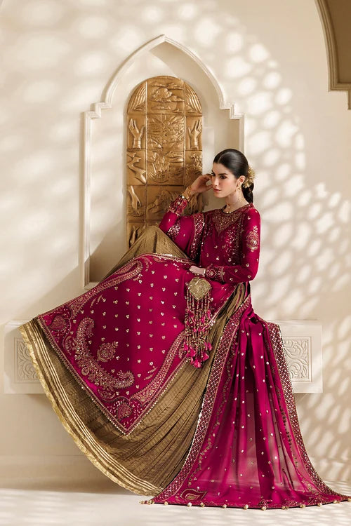 Chandni by Jazmin | Unstitched Embroidered Velvet Formal Collection - 2026 (D-06)