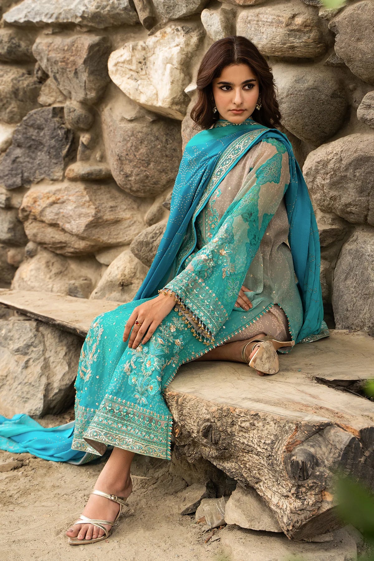 Vasal by Charizma | Unstitched Embroidered Luxury Formal Chiffon Collection'26 (VSLW6-17)