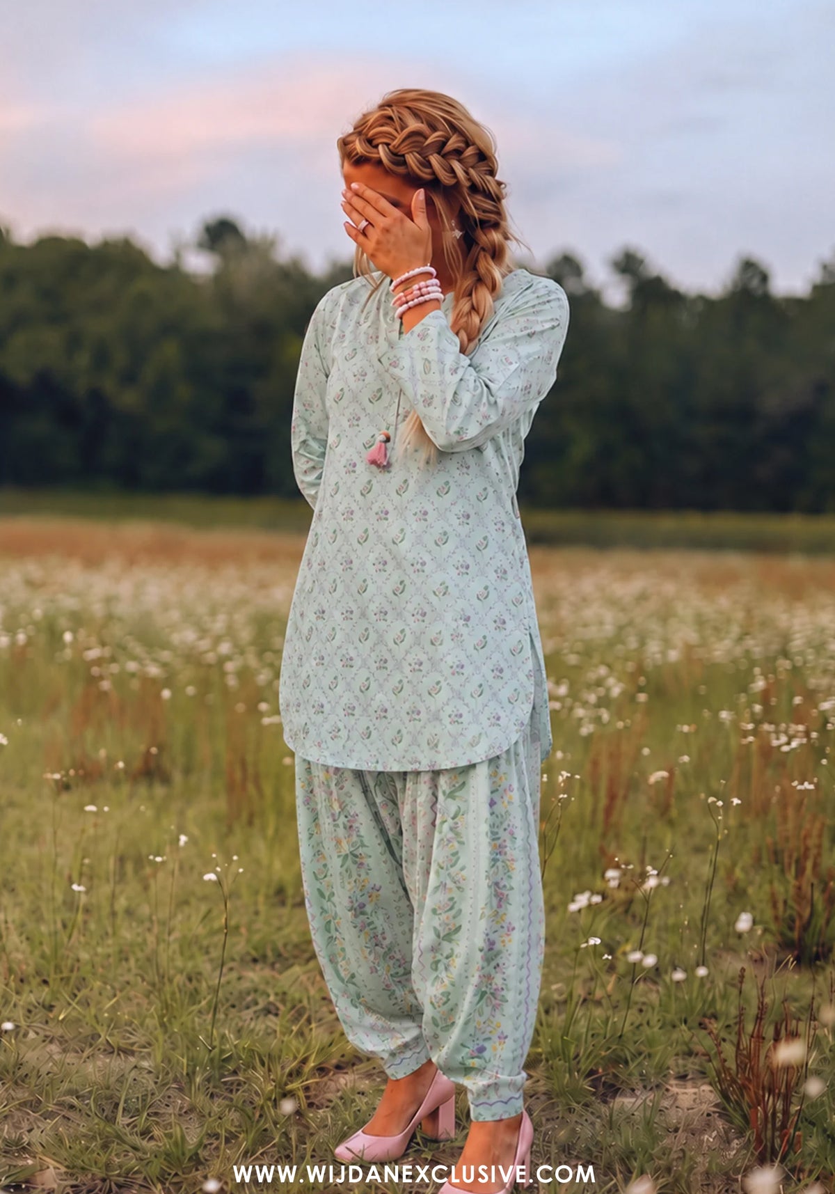 Parchhai by Amna Khadija | Pret Mom & Me 2pc Printed Collection'26 (D-6A)