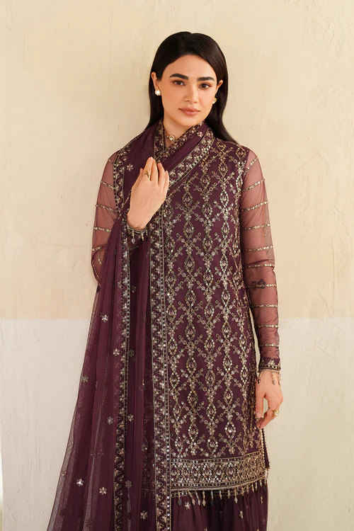Roohi by Zarif | Unstitched Formal Edit - 2025 ZRF-RFE-01 SANEH