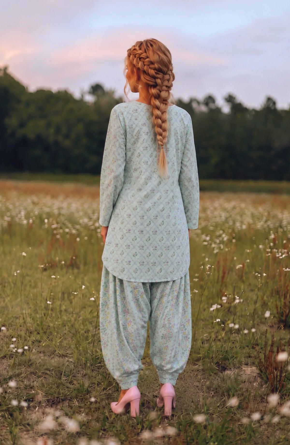 Parchhai by Amna Khadija | Pret Mom & Me 2pc Printed Collection'26 (D-6A)