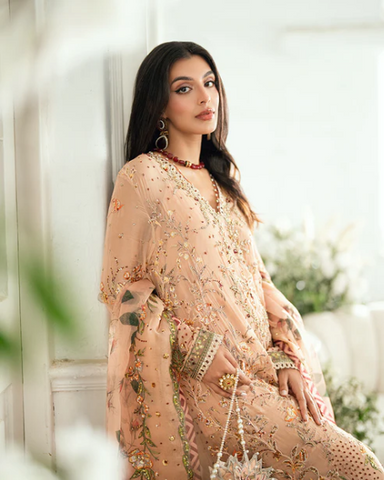 Sham Shandaar by Mushq | Unstitched Chiffon Collection - 2025 (TARANNUM)