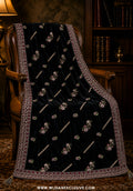 The Atelier by Zuri | Velvet Embroidered Women’s Shawls Collection'26 (D-01)