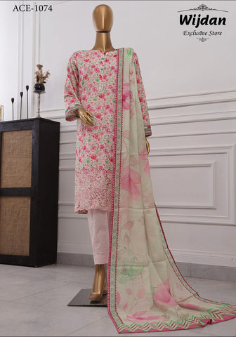 HZ Anmol Chikankari Embroidered Collection'25 ACE-974