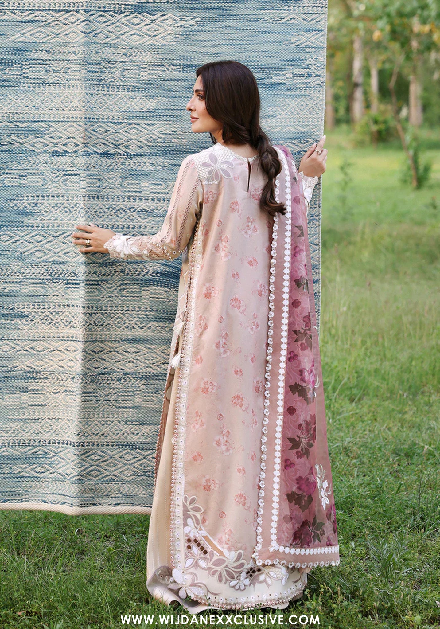 Afrozeh Unstitched Luxury Embroidered A-Lawn Edit'26 (ZEYAM)