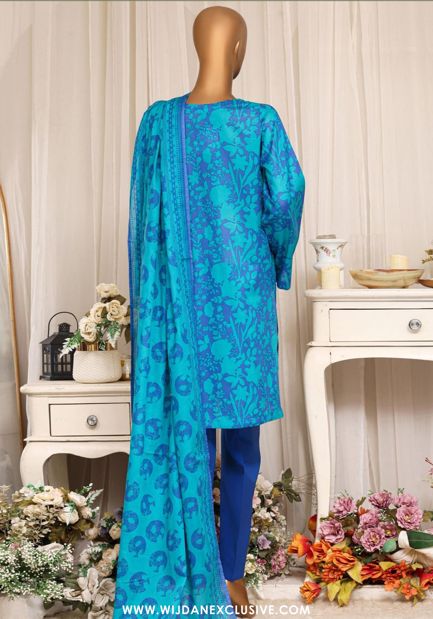 Daily Wear by HZ Textile | Stitched Printed Lawn Collection - 2026 (D-07)