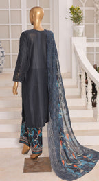 Aifa Dynasty Chikankari Unstitched Luxury Lawn Collection - 2026 (D-07)