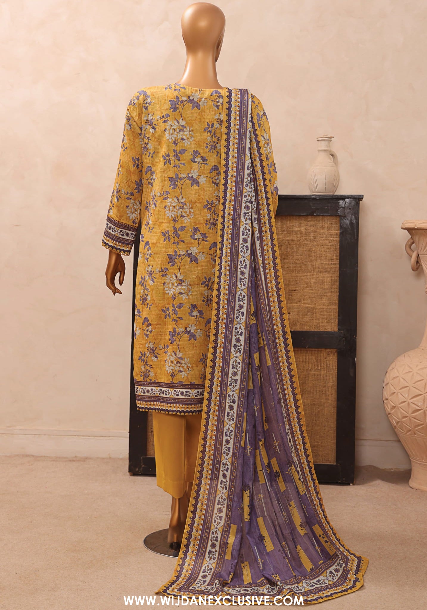 HZ Vital Prints Unstitched Lawn Vol-II Collection VP-8-B