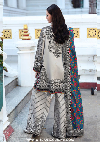 Combination by Charizma | Unstitched Embroidered Linen Vol-II Winter - 2025 CCW6-19