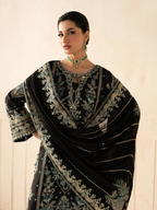 Syleena by Gulaal | Unstitched Embroidered Raw Silk Formal Collection'26 (SERPENTINE)